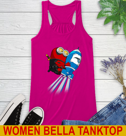 NBA Basketball Orlando Magic Deadpool Minion Marvel Shirt Racerback Tank 6