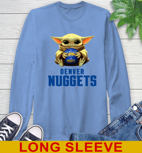 NBA Basketball Denver Nuggets Star Wars Baby Yoda Shirt 68