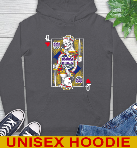 NBA Basketball Sacramento Kings The Queen Of Hearts Card Shirt Hoodie 7
