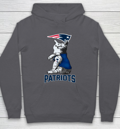 NFL Football My Cat Loves New England Patriots Hoodie 4