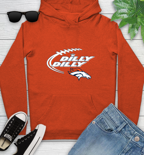 NFL Denver Broncos Dilly Dilly Football Sports Youth Hoodie 5