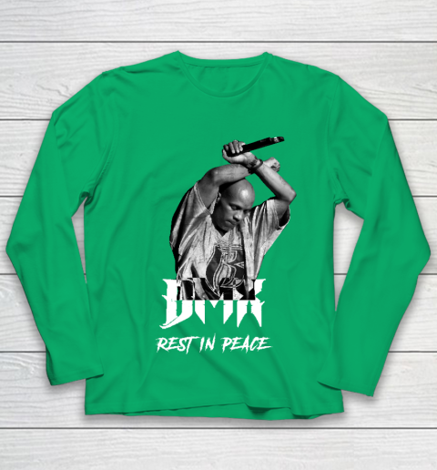 DMX, Dark man X, Ruff Ryder, rap, hip hop, New York, DMX RIP, Rip DMX, R.I.P Youth Long Sleeve 4