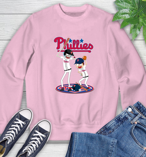 MLB Philadelphia Phillies Rick And Morty Baseball 33