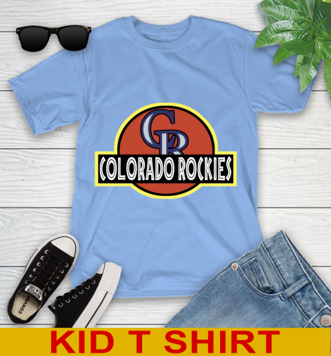 MLB Colorado Rockies Jurassic Park Dinosaur Movie Baseball Sports 111