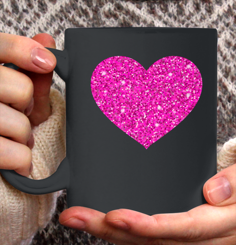 Pink Valentine Heart Love Fun Husband Wife Ceramic Mug 11oz 2
