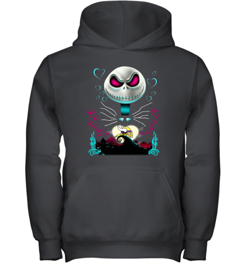 NFL Minnesota Vikings Jack Skellington Sally The Nightmare Before Christmas Football 5jYD7wsB5D5 youth hoodie 43 95 151514 front black