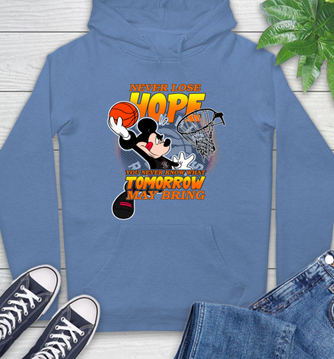 Toronto Raptors NBA Basketball Mickey Disney Never Lose Hope Hoodie 11