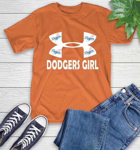 MLB Los Angeles Dodgers Under Armour Baseball Sports T-Shirt 4
