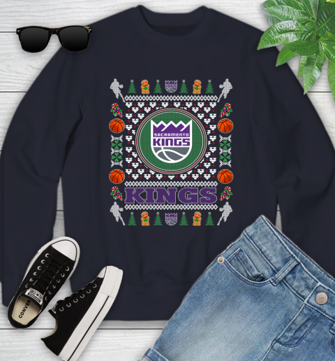 Sacramento Kings Merry Christmas NBA Basketball Loyal Fan Ugly Shirt 116