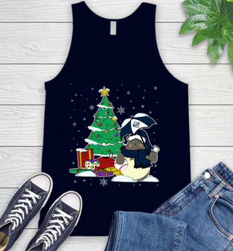Tampa Bay Rays MLB Baseball Cute Tonari No Totoro Christmas Sports Tank Top 2