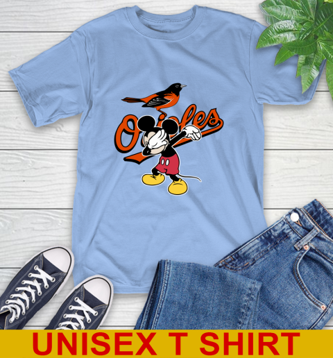 Baltimore Orioles MLB Baseball Dabbing Mickey Disney Sports T-Shirt 11