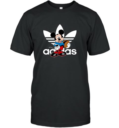 The Adidas Logo Rugby Mickey Mouse Disney Sports T-Shirt