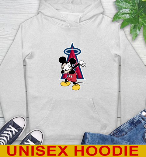 Los Angeles Angels MLB Baseball Dabbing Mickey Disney Sports Hoodie