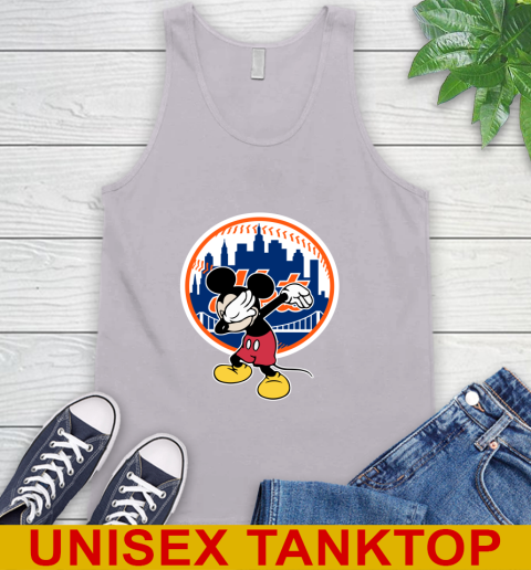 New York Mets MLB Baseball Dabbing Mickey Disney Sports Tank Top 4