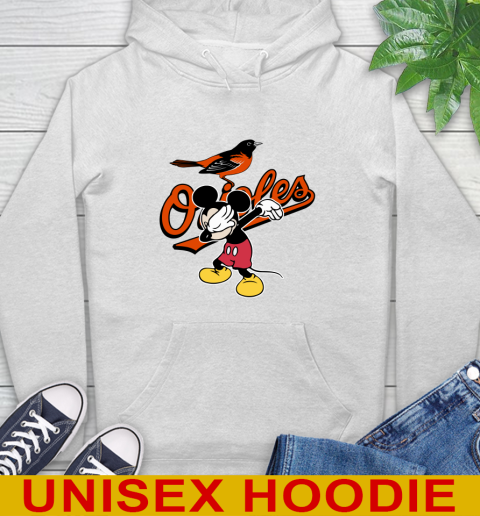 Baltimore Orioles MLB Baseball Dabbing Mickey Disney Sports Hoodie