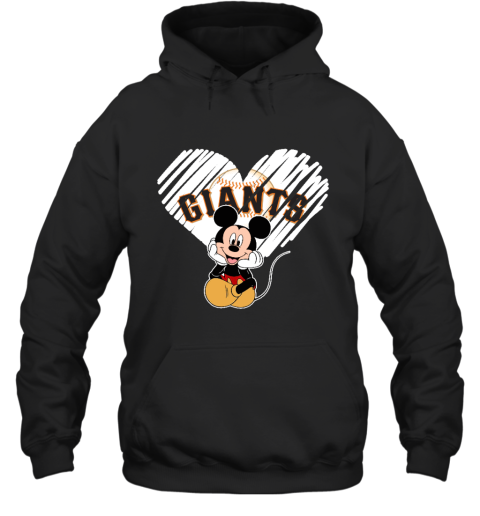 San Francisco Giants The Heart Mickey Mouse