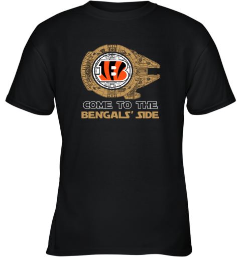 NFL Come To The Cincinnati Bengals Star Wars Football Sports Youth T-Shirt