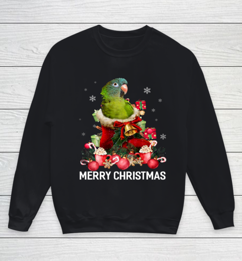 Parrot Ornament Decoration Christmas Tree Tee Xmas Gift Youth Sweatshirt