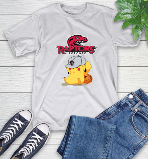NBA Pikachu Basketball Sports Toronto Raptors T-Shirt 12