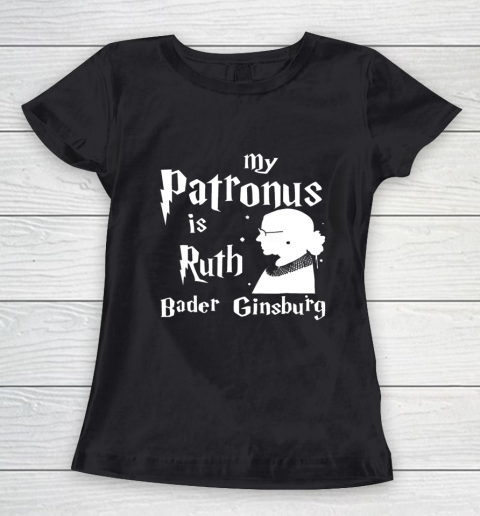 Notorious RBG Shirt  My Patronus is Ruth Bader Ginsburg Women's T-Shirt