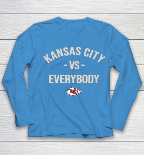 Kansas City Chiefs Vs Everybody Youth Long Sleeve 5