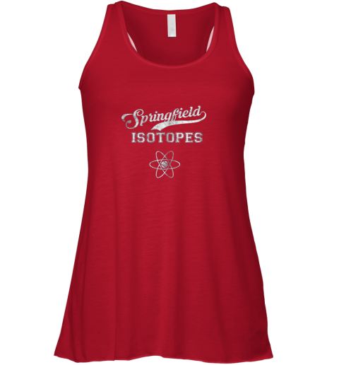6xtk springfield isotopes vintage distressed flowy tank 32 front red
