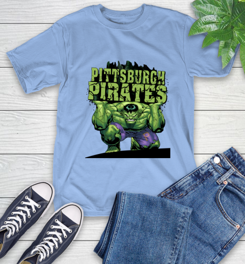 Pittsburgh Pirates MLB Baseball Incredible Hulk Marvel Avengers Sports T-Shirt 11