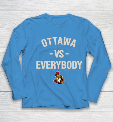 Ottawa Senators Vs Everybody Youth Long Sleeve 5