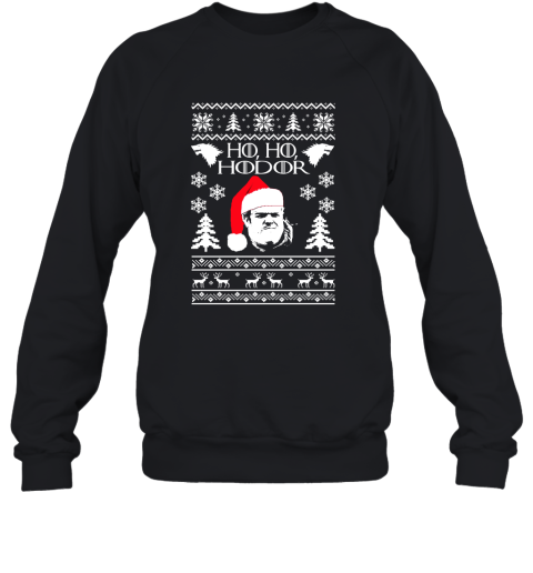 Game Of Thrones Ho Ho Hodor Christmas Sweatshirt
