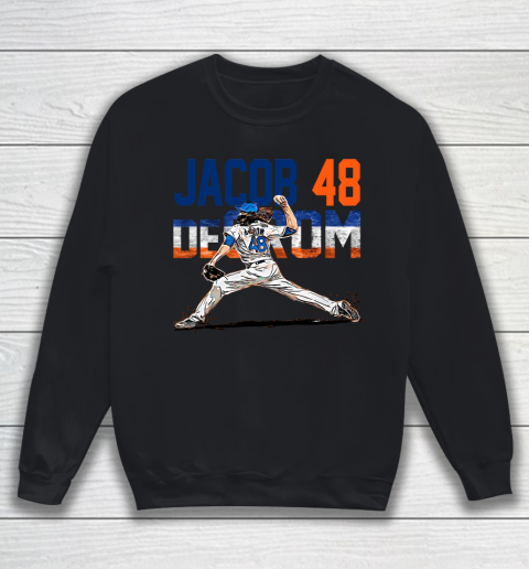 Legend Vintage Jacob deGrom Baseball number 48 vintage retro Sweatshirt
