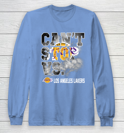 NBA Los Angeles Lakers Basketball Can't Stop Vs Long Sleeve T-Shirt 8