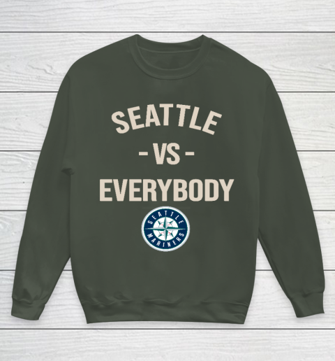 Seattle Mariners Vs Everybody Youth Sweatshirt 8