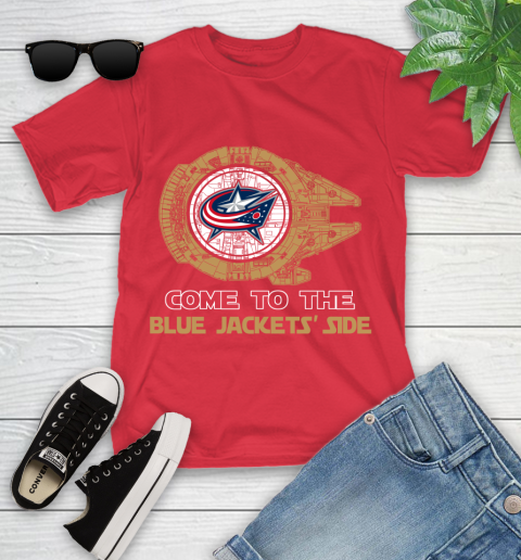 NHL Come To The Columbus Blue Jackets Wars Hockey Sports Youth T-Shirt 13