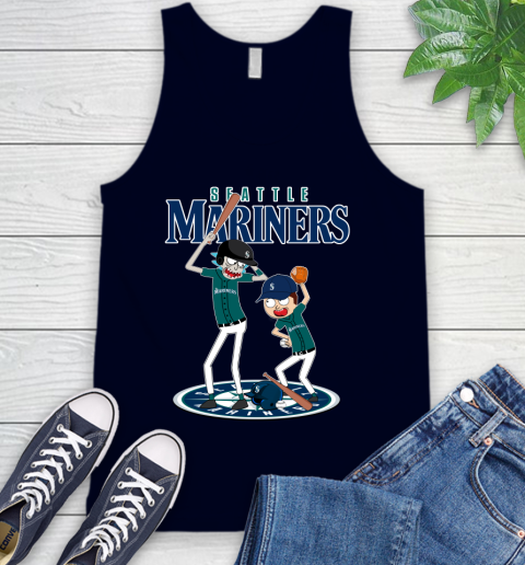 MLB Seattle Mariners Rick And Morty Baseball 72