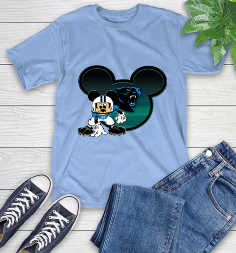 NFL Carolina Panthers Mickey Mouse Disney Football T Shirt T-Shirt 11