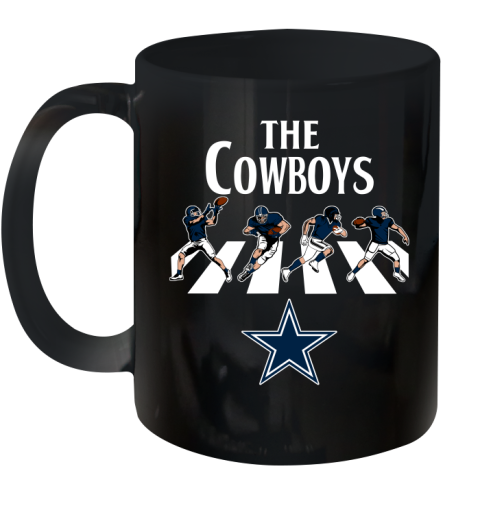 NFL Football Dallas Cowboys The Beatles Rock Band Shirt Ceramic Mug 11oz