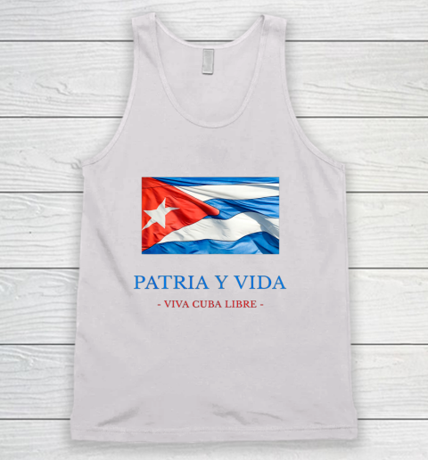 Patria Y Vida Viva Cuba Libre Tank Top