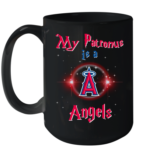 MLB Baseball Harry Potter My Patronus Is A Los Angeles Angels Ceramic Mug 15oz