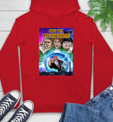 Stop The Witch Hunt Trump Hoodie 10