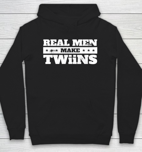 Father's Day Funny Gift Ideas Apparel  Real Men Make Twiins Dad Father T Shirt Hoodie