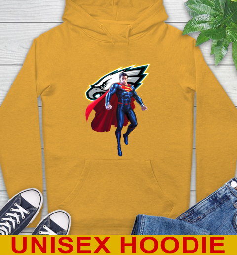 NFL Superman DC Sports Football Philadelphia Eagles Hoodie 3