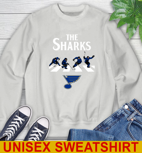 NHL Hockey St.Louis Blues The Beatles Rock Band Shirt Sweatshirt 5