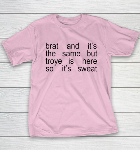 Sweat Tour  Sweat Brat Green Youth T-Shirt 6