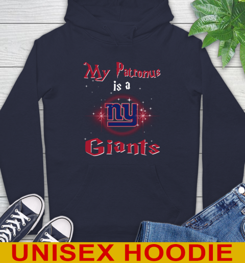 NFL Football Harry Potter My Patronus Is A New York Giants Hoodie 3