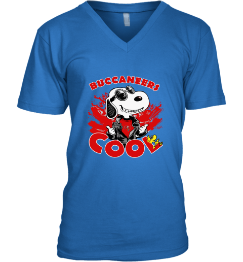 7z3k tampa bay buccaneers snoopy joe cool were awesome shirt v neck unisex 8 front royal