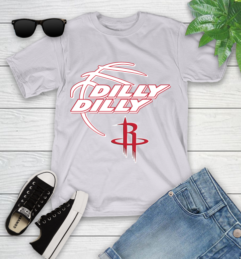 NBA Houston Rockets Dilly Dilly Basketball Sports Youth T-Shirt 4
