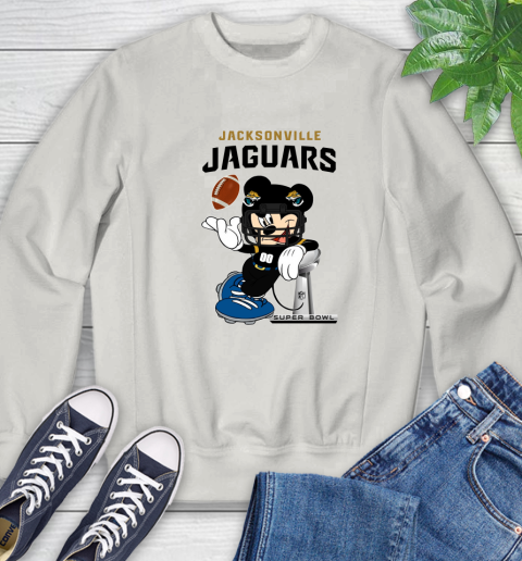 NFL Jacksonville Jaguars Mickey Mouse Disney Super Bowl Football T Shirt Sweatshirt 12