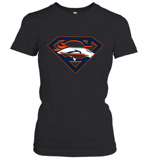 We Are Undefeatable Denver Broncos x Superman NFL Women's T-Shirt