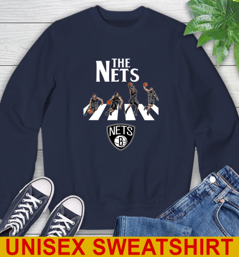 NBA Basketball Brooklyn Nets The Beatles Rock Band Shirt Sweatshirt 2