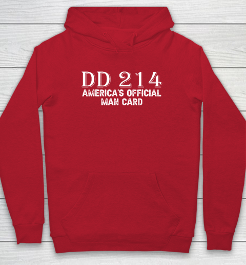 DD214 America's Official Man Card Hoodie 6
